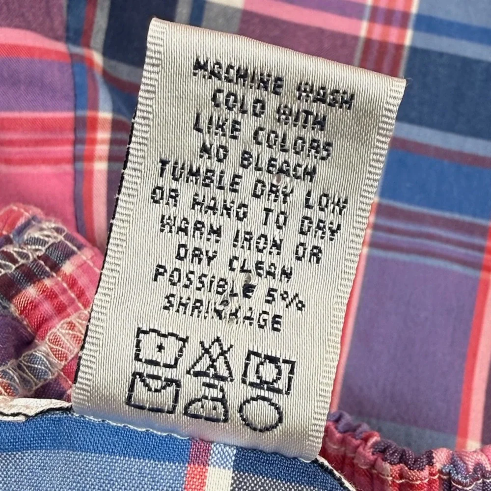 LILLY PULITZER Girls’ Y2K-Inspired‎ Pink Plaid Mini Skort Bow Tennis Prep Size 6